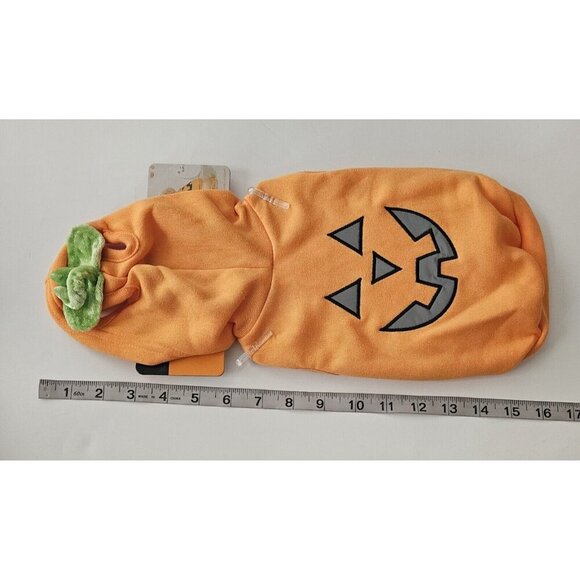 NEW Reflective Jack-O Lantern Cat Dog Pet Halloween Costume Small (Up to 20 lbs) - Picture 6 of 9